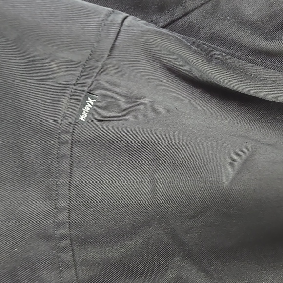 Hurley Men’s MVP Twill Snap Black Jacket Quilted Grey Lining Size L - Picture 7 of 10